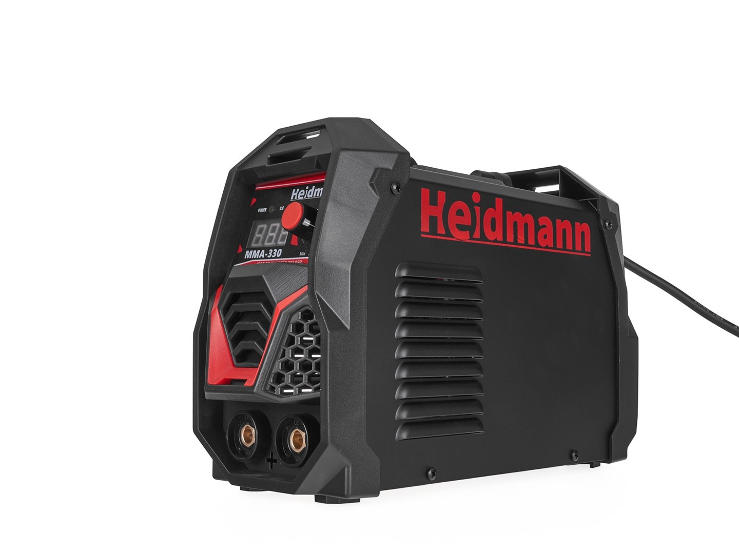 Metināšanas invertors IGBT 330A, LCD displejs, H00702, HEIDMANN