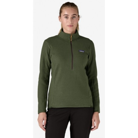 Patagonia jaka R1 AIR Zip Neck W, izmērs: M, Torrey Pine Green, 0196924669031 PATAGONIA