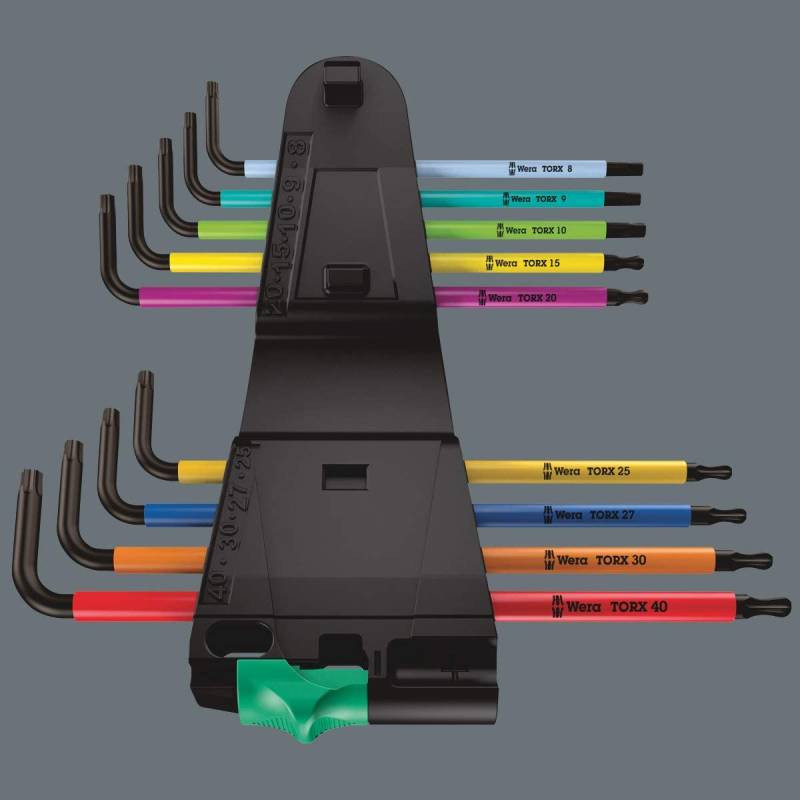 Набор отверток TORX 967/9 TX XL 05024480001 WERA