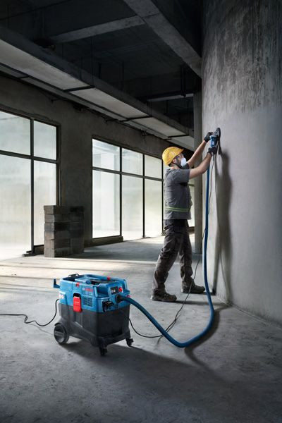 Bosch GAS 400 A Professional mitrā/sausā putekļsūcējs, 1200W, automātiska filtra tīrīšana, 40L, 06019M0020, BOSCH