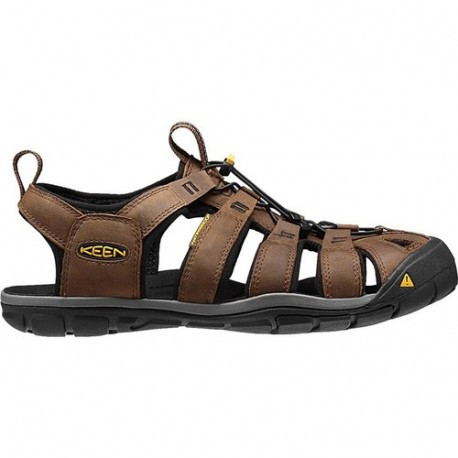 Sandales Clearwater CNX Leather, izmērs: 42, Dark Earth/Black, 0887194477517 KEEN