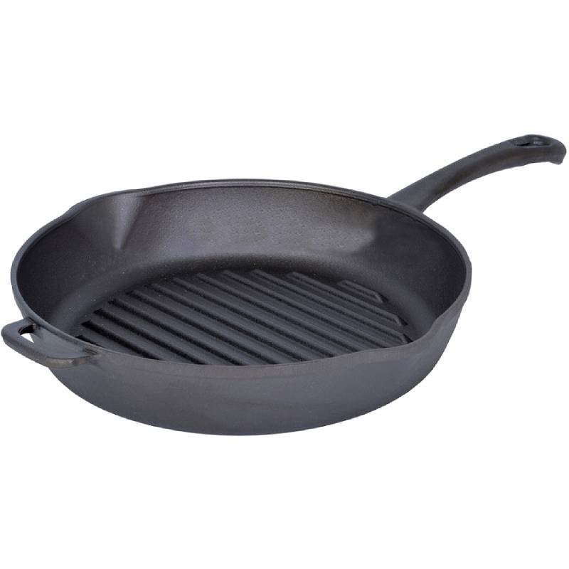 Čuguna panna GRILL ar lieto rokturi 260 x 55 mm BL1126 BIOL