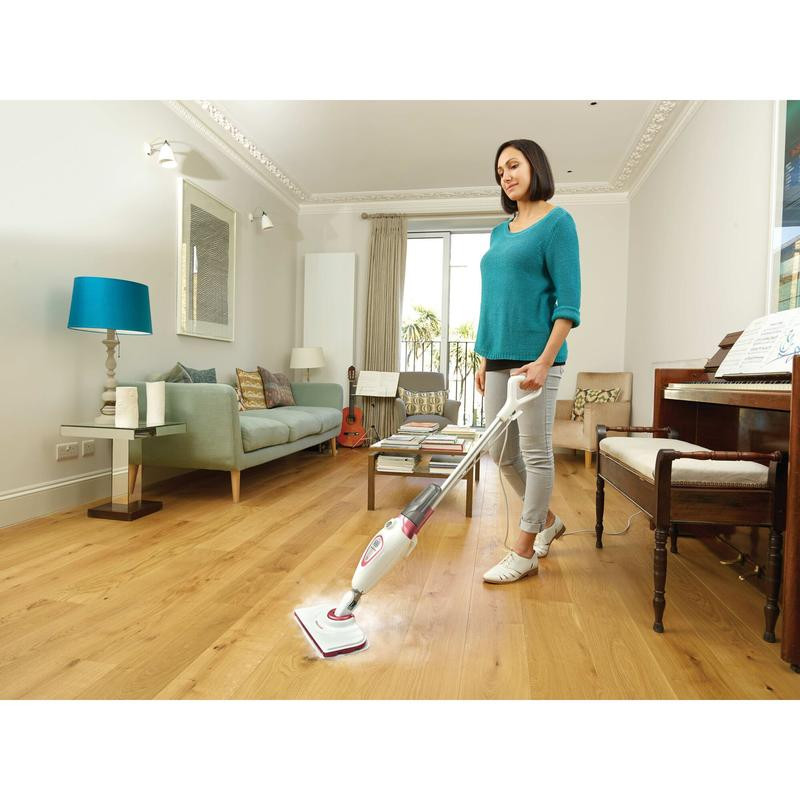 1600W EPP 1-in-1 Steam Mop with Variable Steam BDS1616R-QS BLACK DECKER