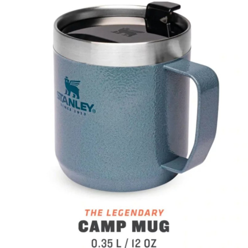 Krūze The Legendary Camp Mug Classic 0,35L pelēkzila; 2809366096 STANLEY