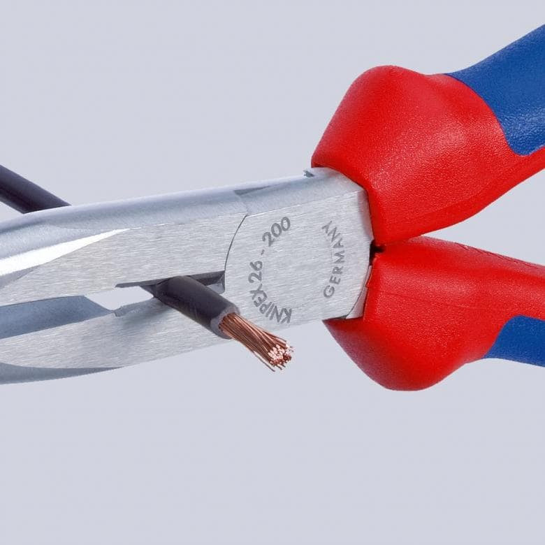 Plakanknaibles ar smailiem galiem 200mm 2615200 KNIPEX