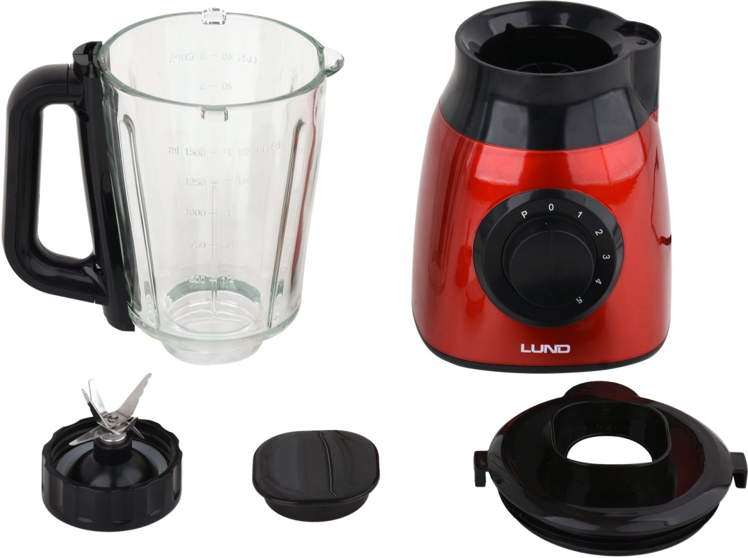 STAND BLENDER 600W RED 67705 LUND