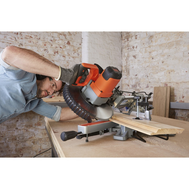 Leņķzāģis 2100W 254mm BES710-QS BLACK DECKER