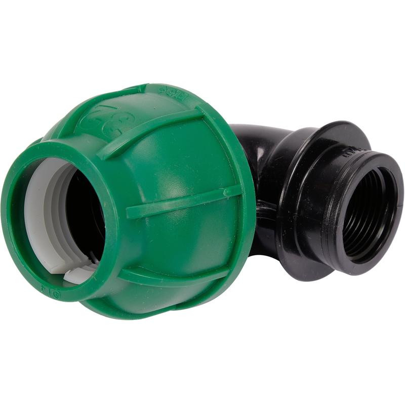 PIPE CONNECTOR PP 90° GW 32MM x 3/4" 88912 FLO