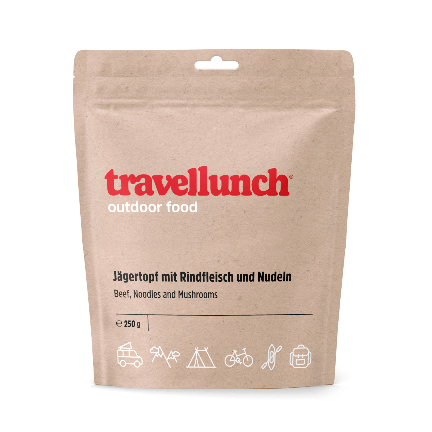 "Travellunch Jägertopf maltīšu komplekts, 10 x 250 g, R771029, TRAVELLUNCH"