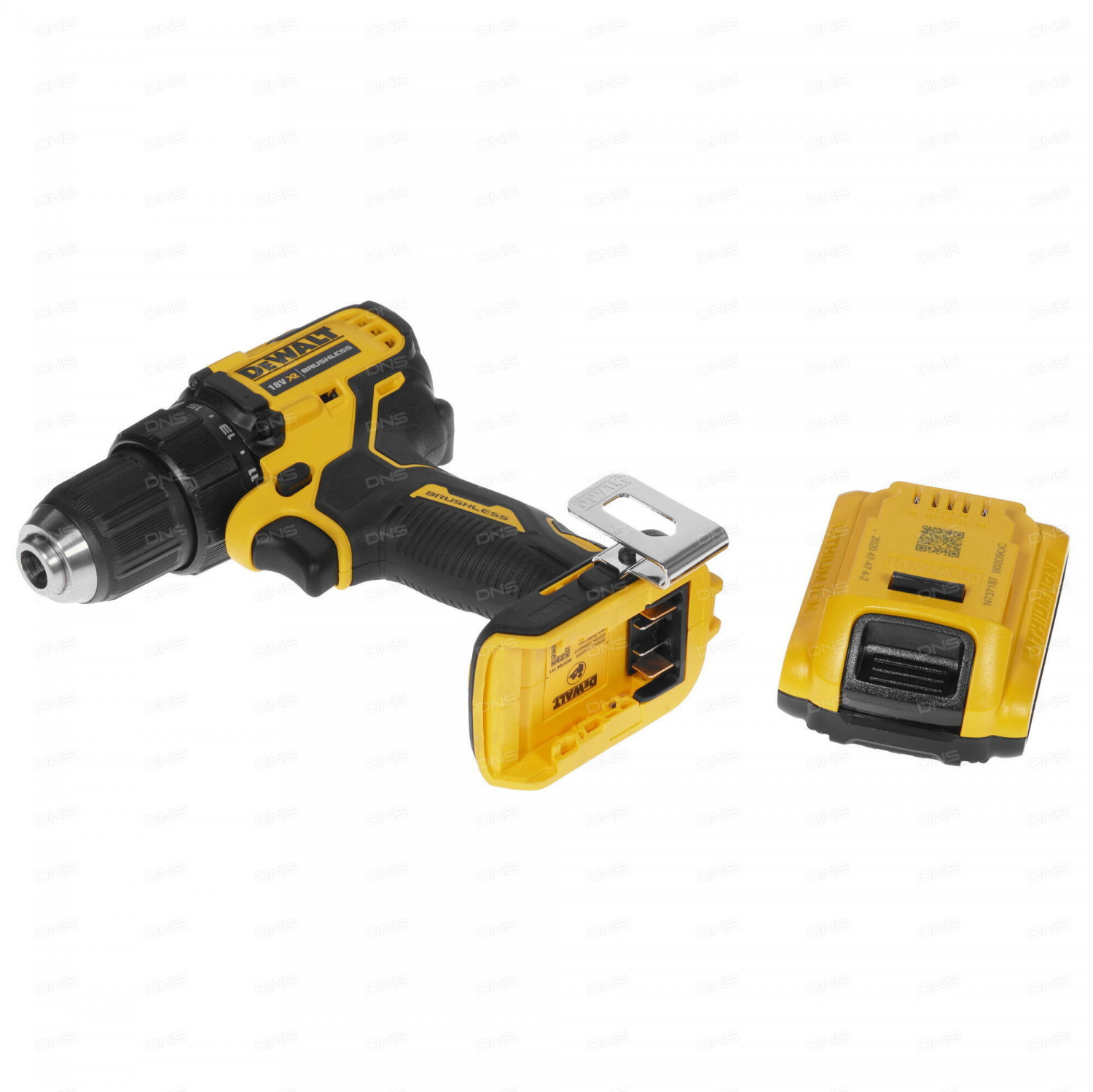 Ударная дрель 18В 5Ач DCD708P2T DEWALT