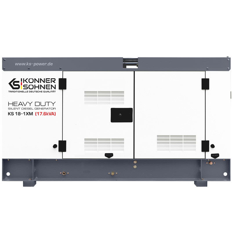 Dyzelinis generatorius, 1 fazės KS 18-1XM KONNER & SOHNEN