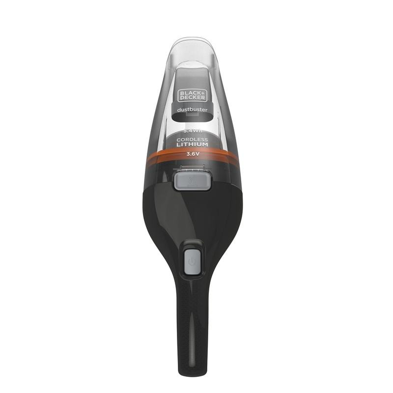 3,6 V LI-ION dustbuster® RANKINIS DULKIŲ VALYTUVAS JUODAS NVC115BJL-QW BLACK DECKER