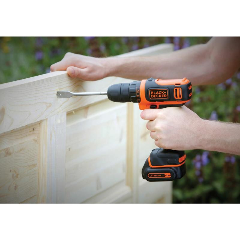 Gręžtuvas BDCDD12B-QW BLACK DECKER