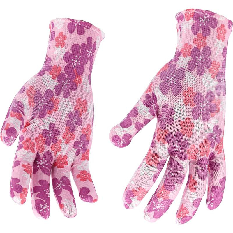 GARDEN GLOVES TYPE: B SIZE: 8" 74121 FLO