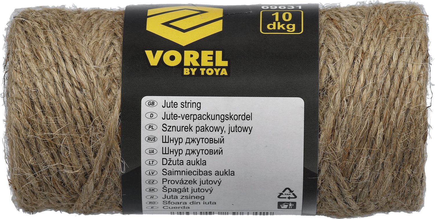 PACKING JUTE STRING 10DKG 69631 VOREL