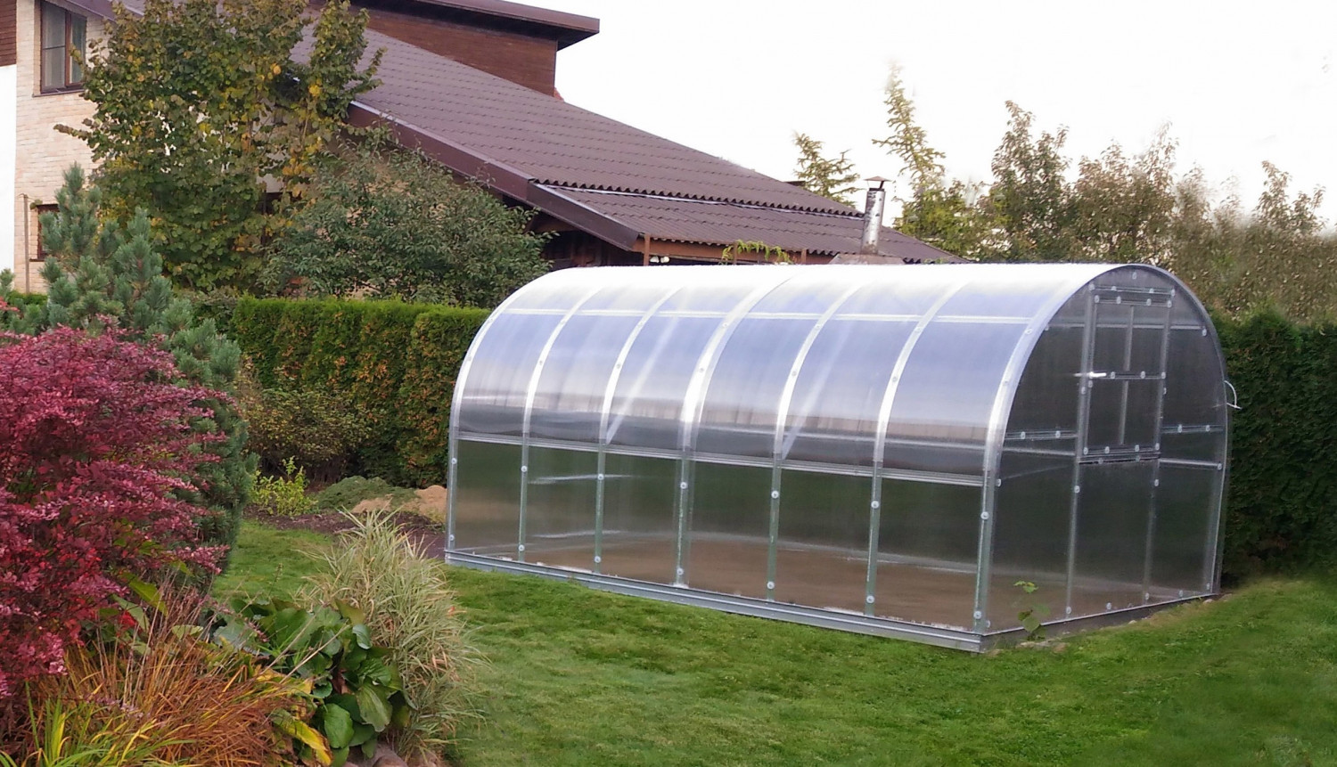 Siltumnīca KLASIKA 12 - 3 x 4m - 4mm polikarbonāta KLASIKA GREENHOUSE