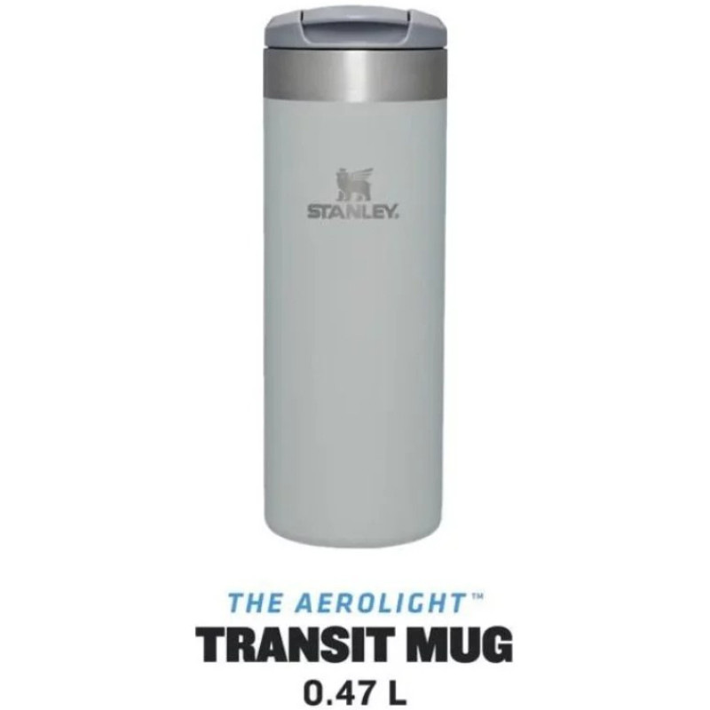 Terminis puodelis The AeroLight Transit Mug 0,47L šviesiai pilkas; 2810787119 STANLEY