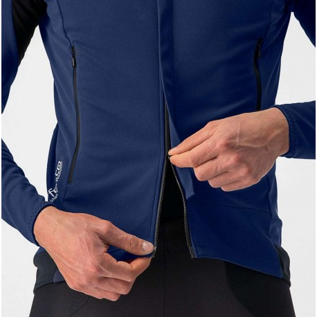 Velo jaka PERFETTO RoS 2 Jacket, izmērs: XL, Light Black/Black Reflex, 8050949729748 CASTELLI