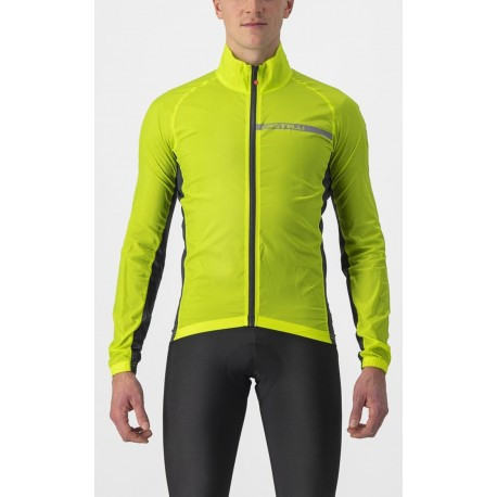 Velo jaka SQUADRA Strech Jacket, izmērs: XL, Light Black/Dark Gray, 8050949395158 CASTELLI