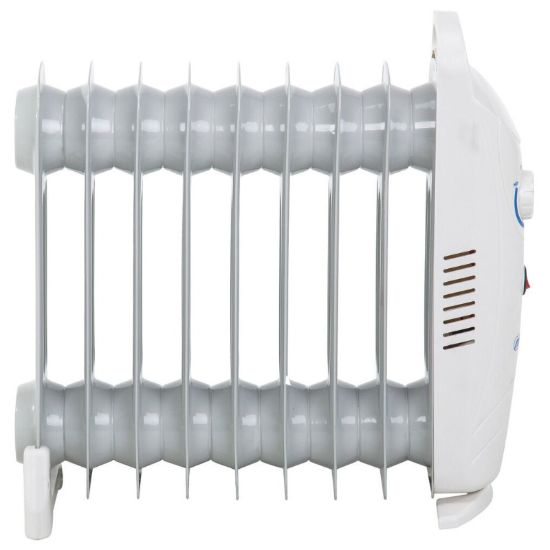 Eļļas radiators MS 7805, 1000W, 9 sekcijas, balts; MS 7805 MESKO