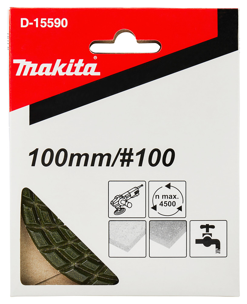 Dimanta slīpdisku komplekts 100mm G100 PW5000C, D-15590 MAKITA