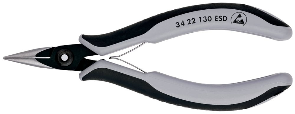 Precision Electronics Gripping Pliers ESD 3422130ESD KNIPEX