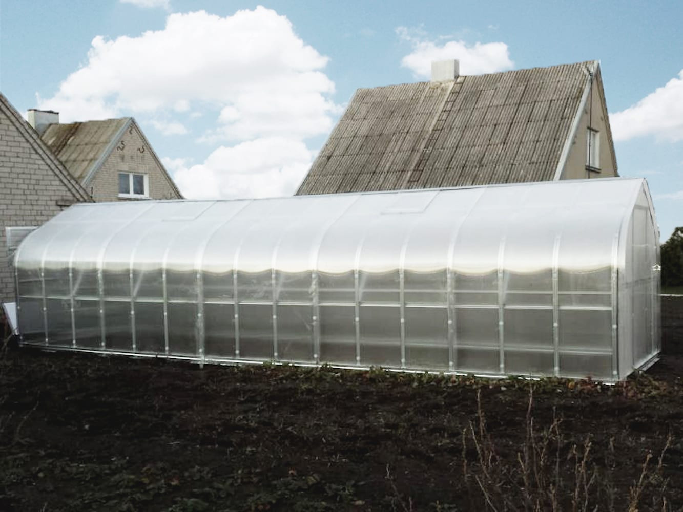 Siltumnīca KLASIKA STANDART 20 - 2,5 x 8m - 4mm polikarbonāta KLASIKA GREENHOUSE