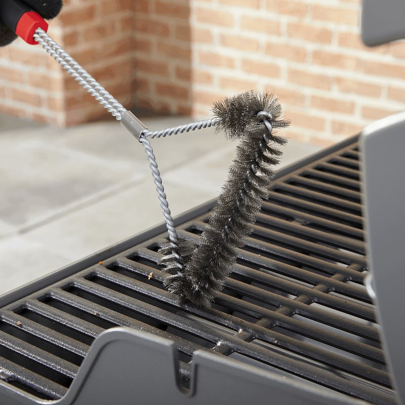 Tērauda birste 46 cm Three - Sided Grill Brush 6278 WEBER