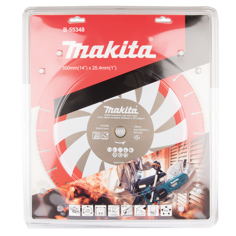 Teemantlõikeketas DISC 350X25,4MM RESCUE B-55348 MAKITA