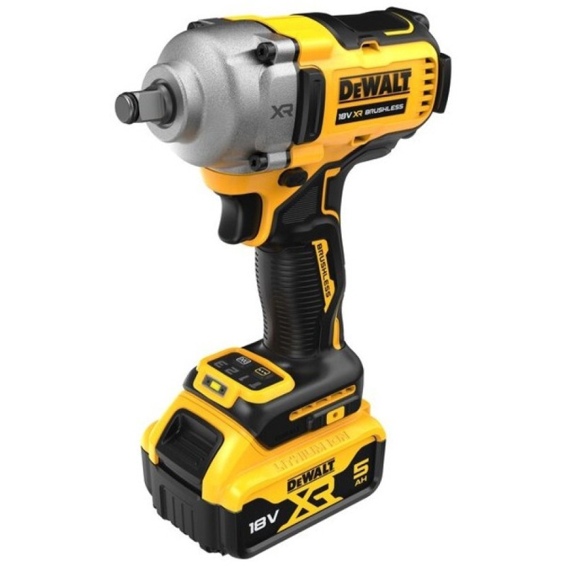 Akumutrikeeraja 1/2", 18 V, 812 Nm, 2x5Ah, DCF891P2T, DCF891P2LRT-QW DEWALT