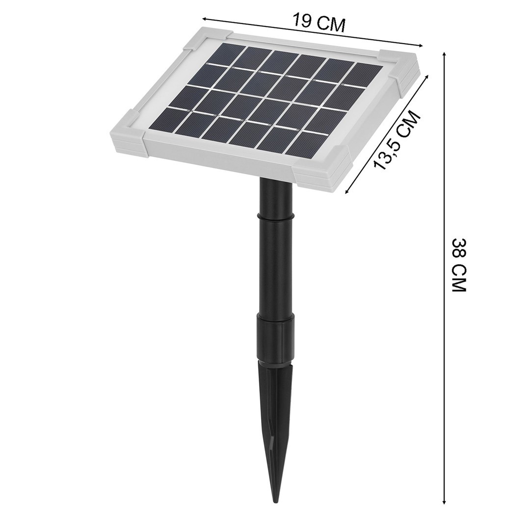 Fontanas su saulės baterija 2W G81471 GEKO