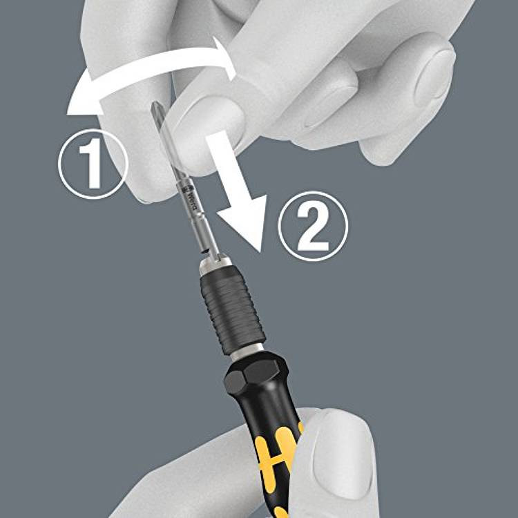 Kruvikeeraja ja otsikute komplekt Kraftform Compact Micro 21 ESD 1 9HAPXW87 WERA