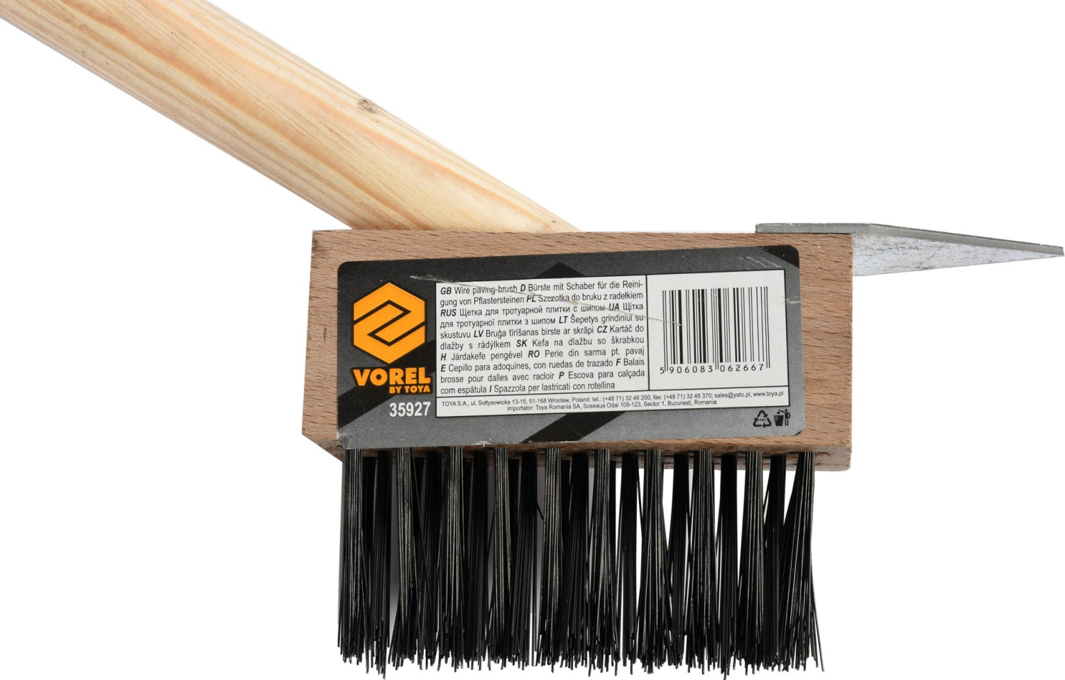 Wire paving brush 35927 VOREL