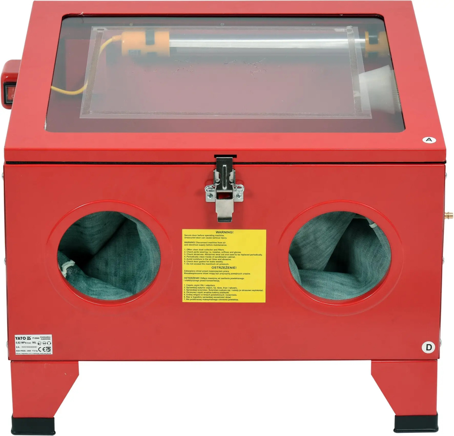 Cabinet Sandblaster 90L YT-55840 YATO