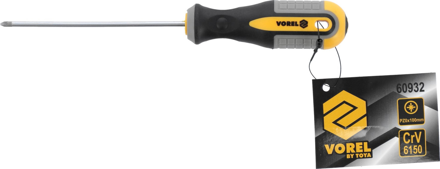 POZIDRIVE SCREWDRIVER PZ0x100MM 60932 VOREL