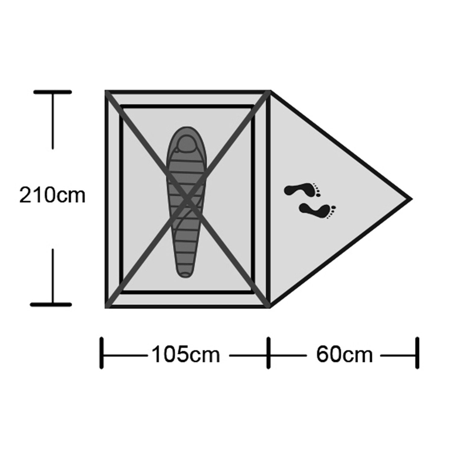 Telts 'Snugly', viegla un izturīga, ūdensizturība 8000 mm, R310849, Origin Outdoors