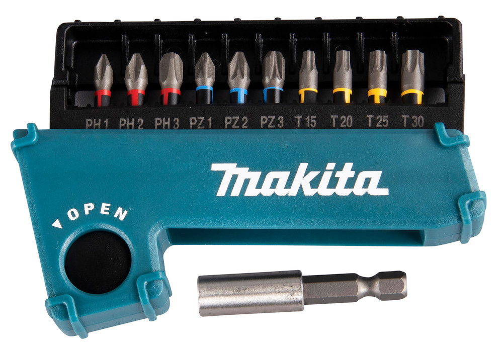 Otsikute komplekt Impact Premier 11 Torsion (11tk.) E-03567 MAKITA