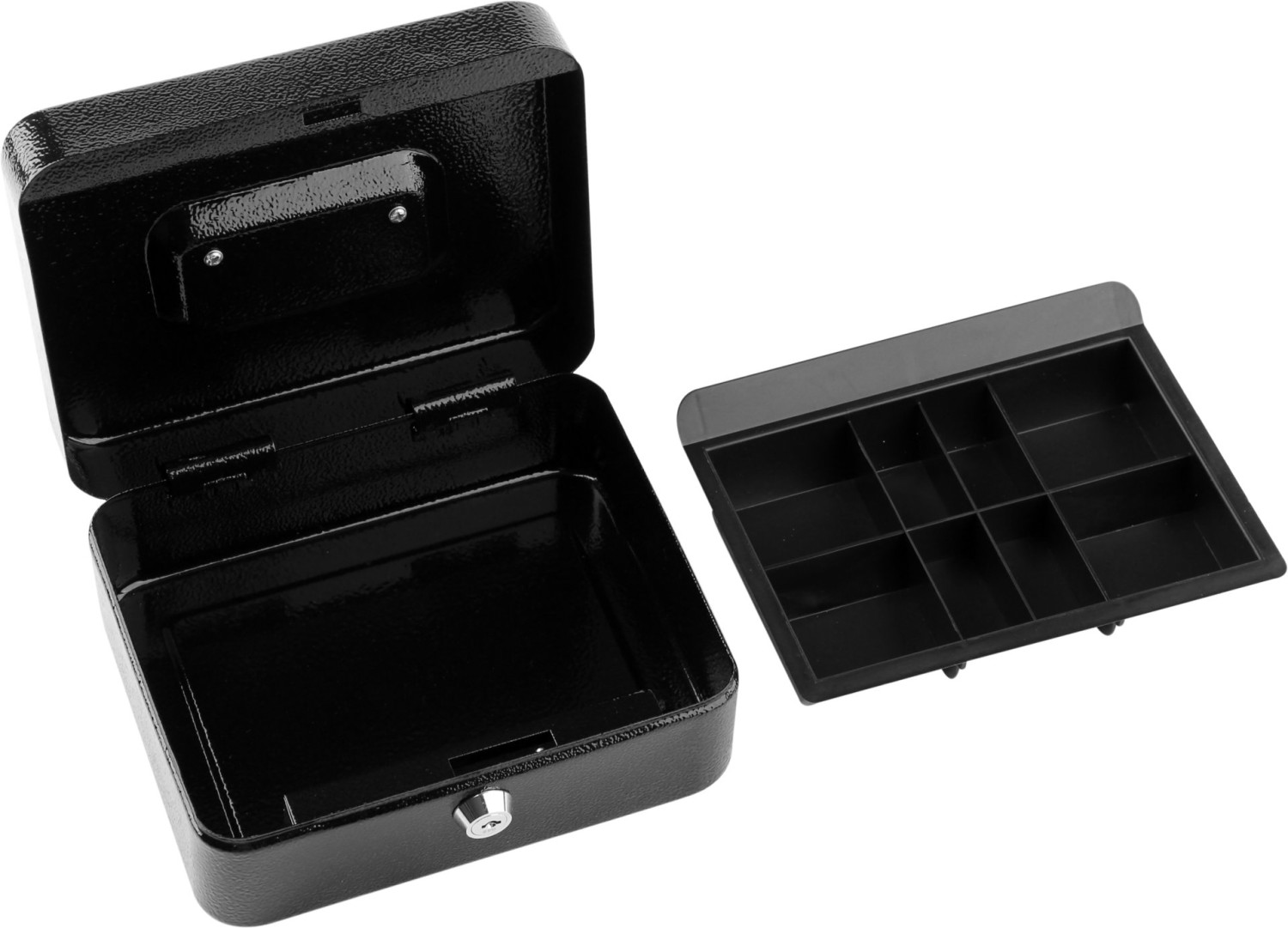 CASH BOX 200x160x90MM BLACK 78622 VOREL