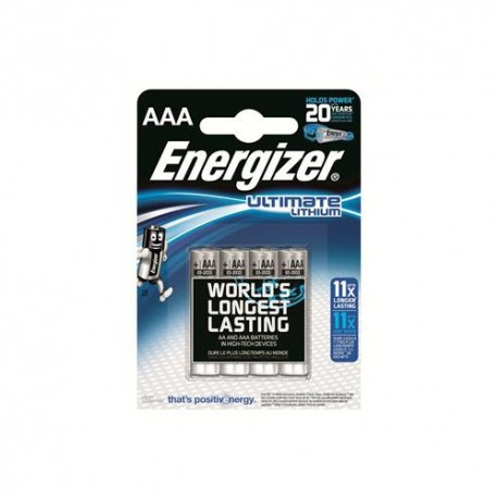 Baterijas ENERGIZER Litija AAA B4 1,5V, 7638900273267 ENERGIZER