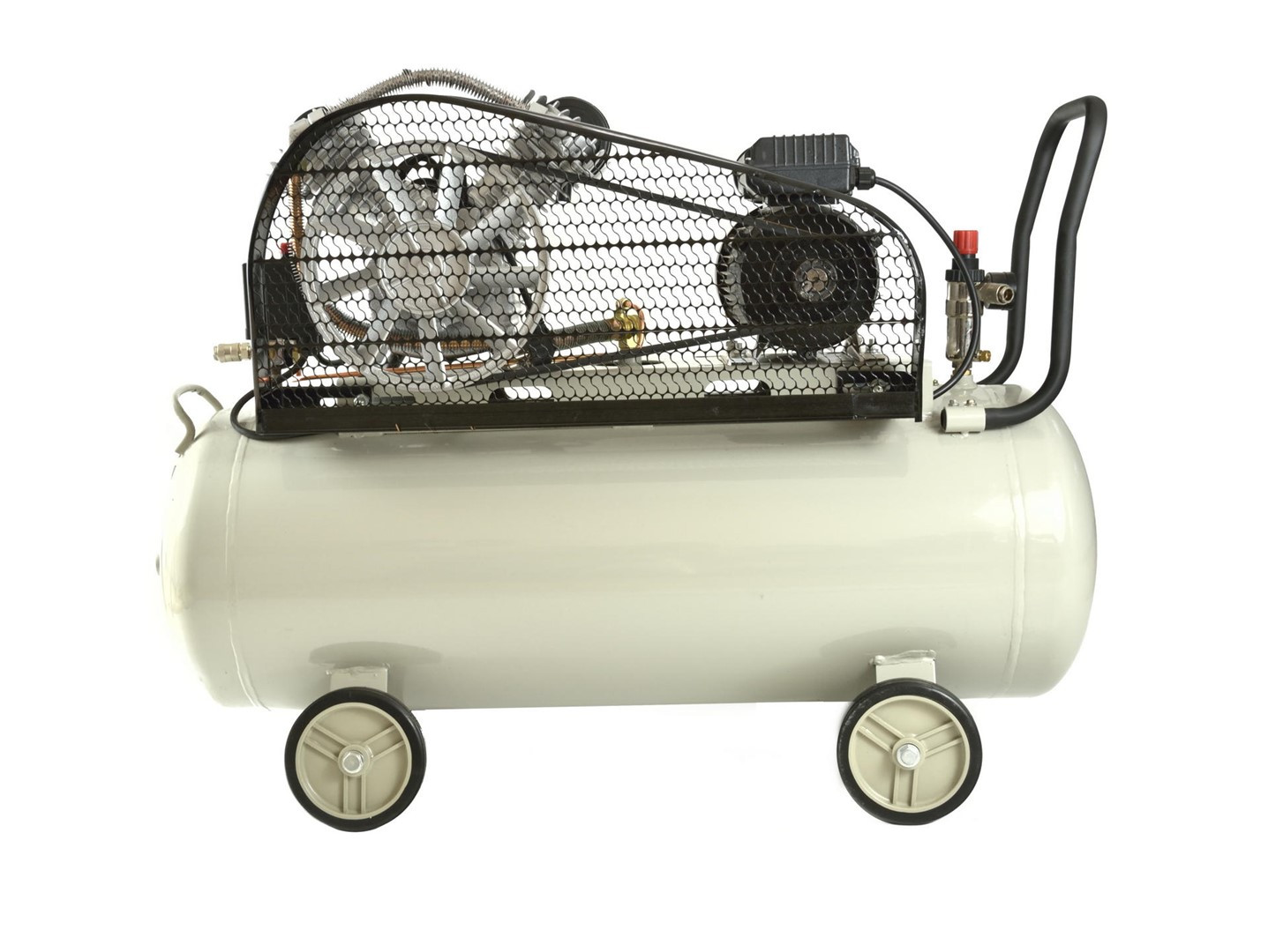 100L Eļļas gaisa kompresors V-Twin, 9 bar, 390 L/min, G80309 GEKO