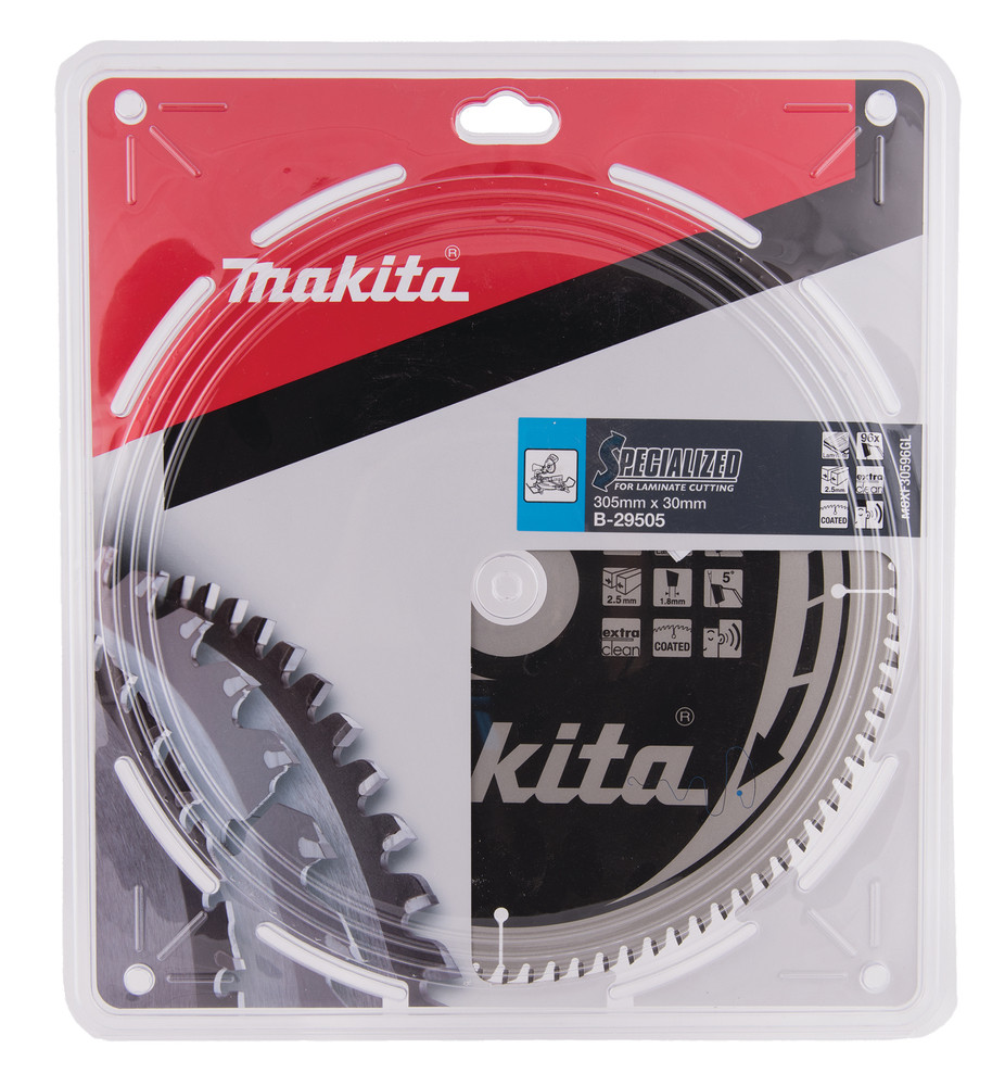 T.C.T. Zāģripa SPECIALIZED 305X2.5X30mm 5° T96, B-29505 MAKITA