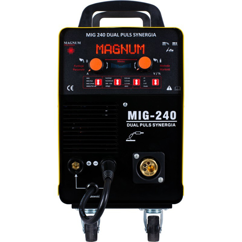 Poolautomaatne keevitusinverter MIG-240 DUAL PLUS, 20738 MAGNUM