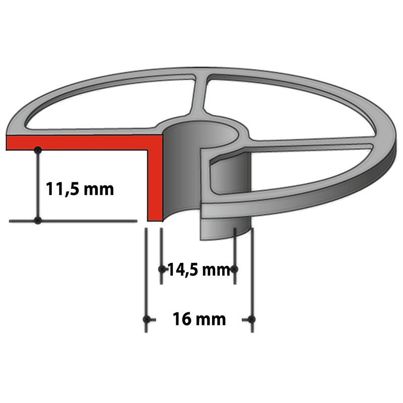 Kopējošais gredzens 14.5x16x11.5mm RP1110C 193334-9 MAKITA