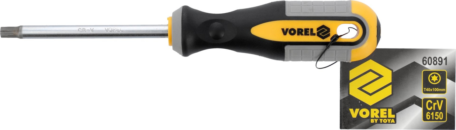 TORX SCREWDRIVER T40x100MM 60891 VOREL