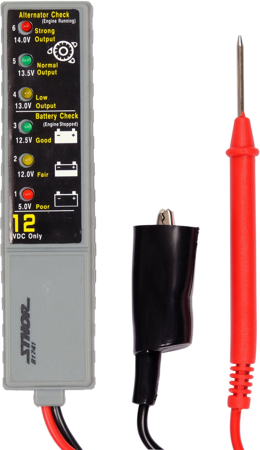 LED BATTERY TESTER 81741 STHOR