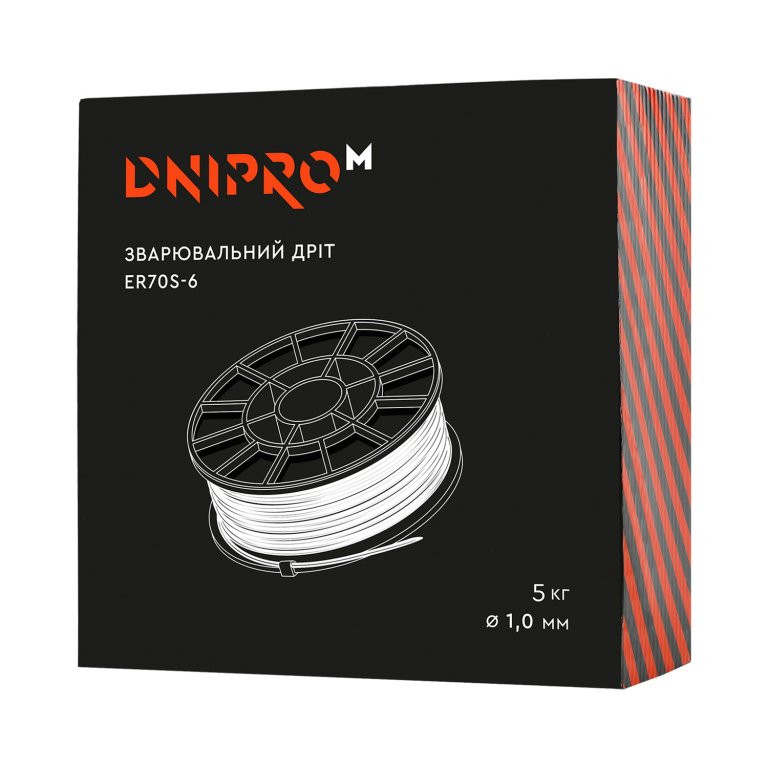 Suvirinimo viela ER70S-6 0,8mm, 2,5kg 81204002 DNIPRO-M