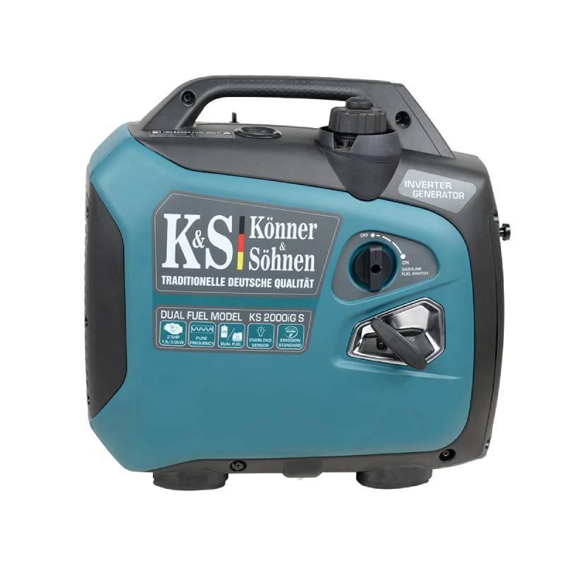 Invertora benzīna/gāzes ģenerators KS 2000iG S 220V 1800W KONNER & SOHNEN