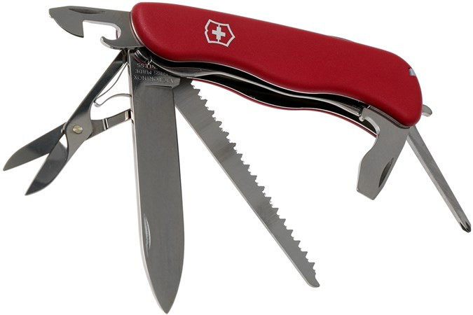 Peilis Outrider, raudonas 0,8513 VICTORINOX