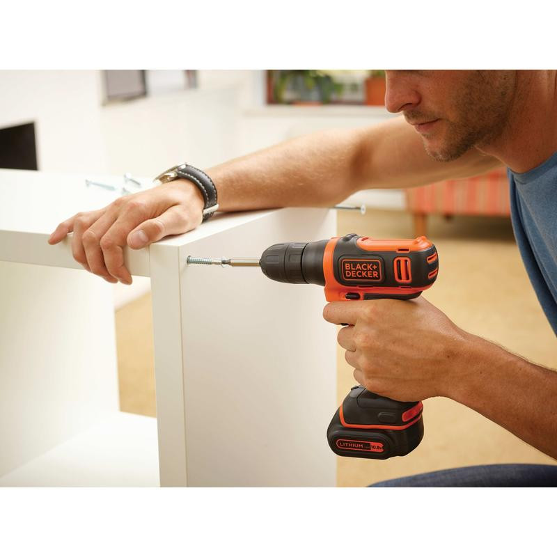 Ударная дрель BDCD12-QW BLACK DECKER