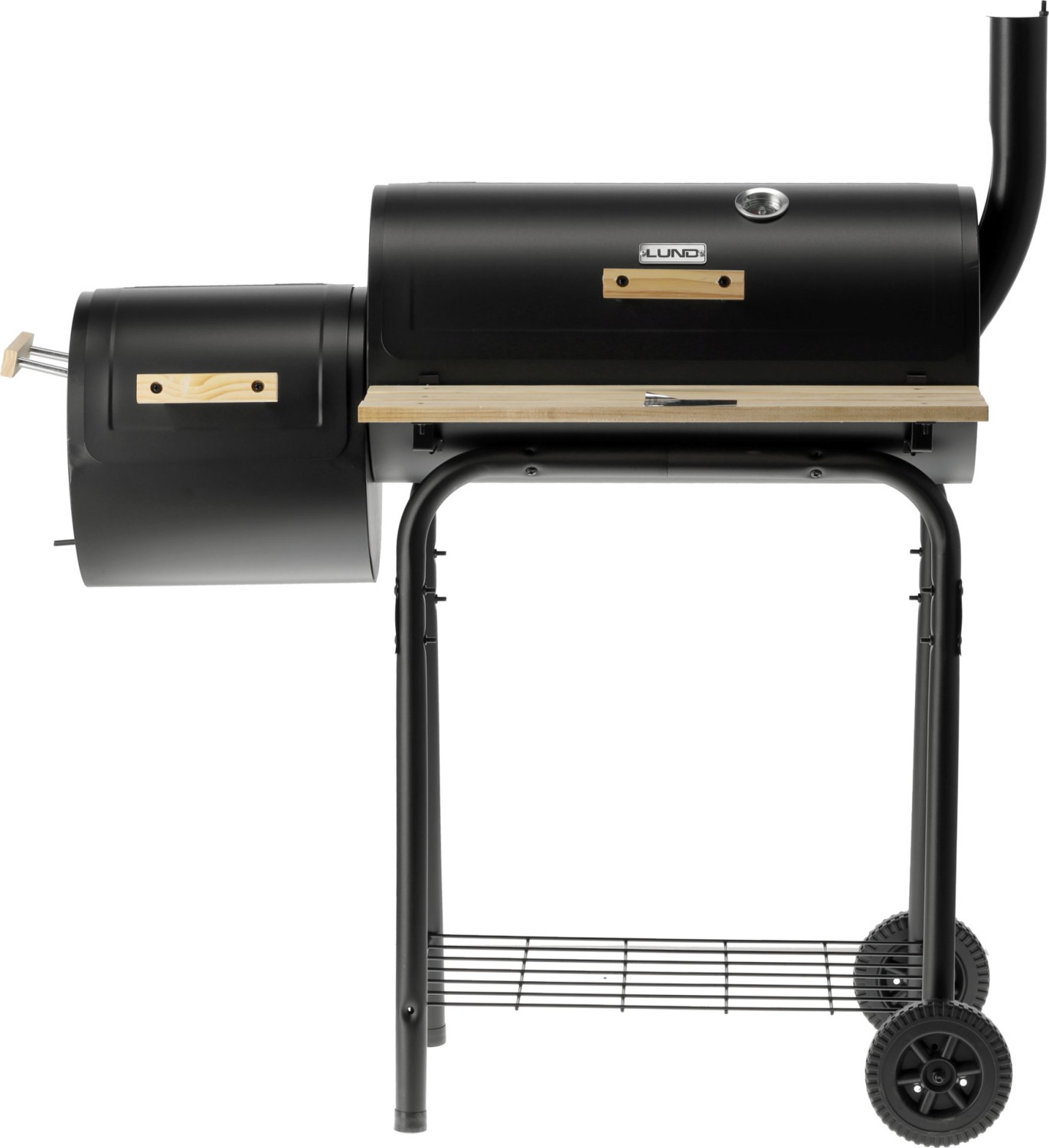 CHARCOAL GRILL WITH SMOKER GRATE 60X30CM 99901 LUND